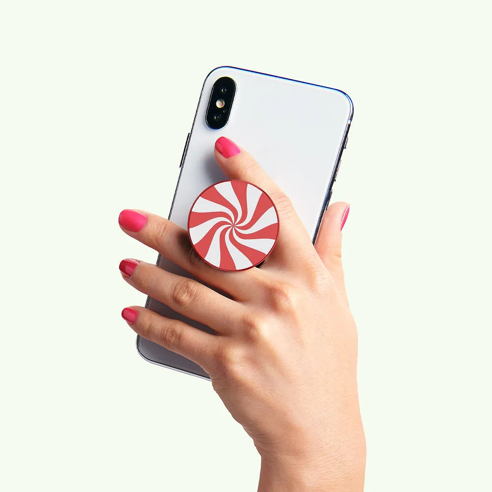Backspin Aluminum Peppermint — Adhesive PopGrip