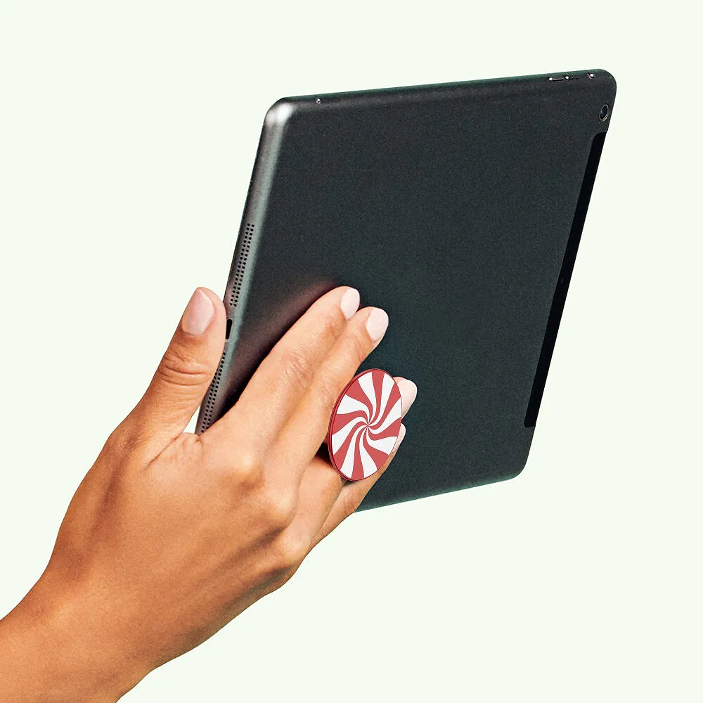 Backspin Aluminum Peppermint — Adhesive PopGrip