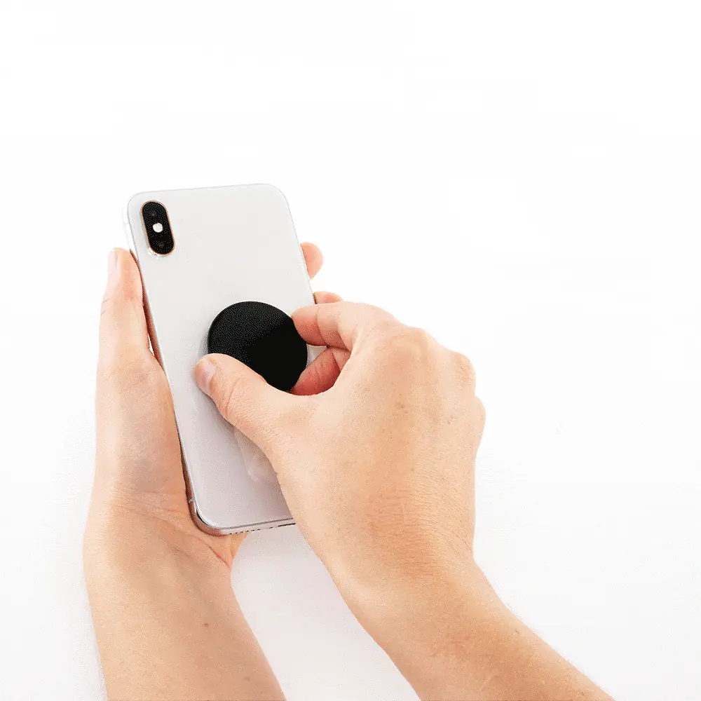 Backspin Aluminum Peppermint — Adhesive PopGrip