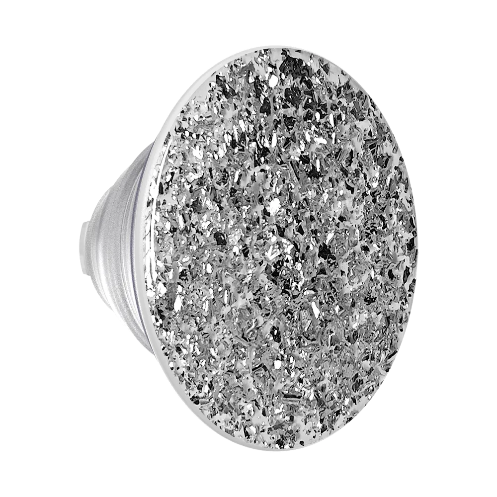 Confetti Foil Silver — MagSafe PopGrip