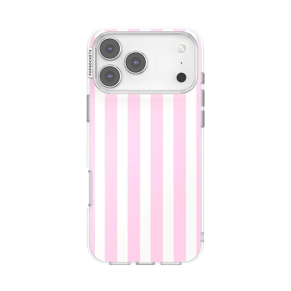 Club Stripe Pink — iPhone 17 Pro Max MagSafe Case