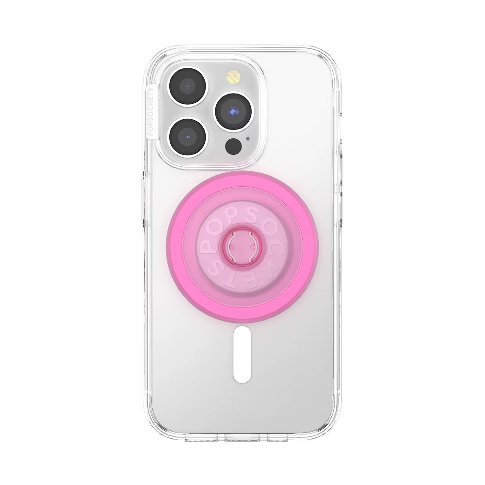 Baby Pink Translucent — MagSafe Round Base