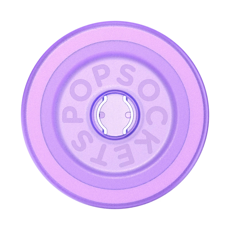 Warm Lavender Translucent — MagSafe Round Base