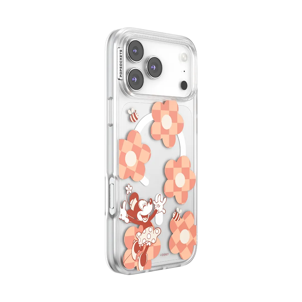 Minnie Checkered Flower — iPhone 17 Pro Max MagSafe Case