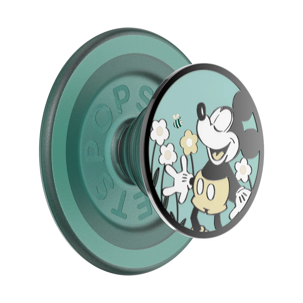 Tonal Flower Mickey — MagSafe PopGrip