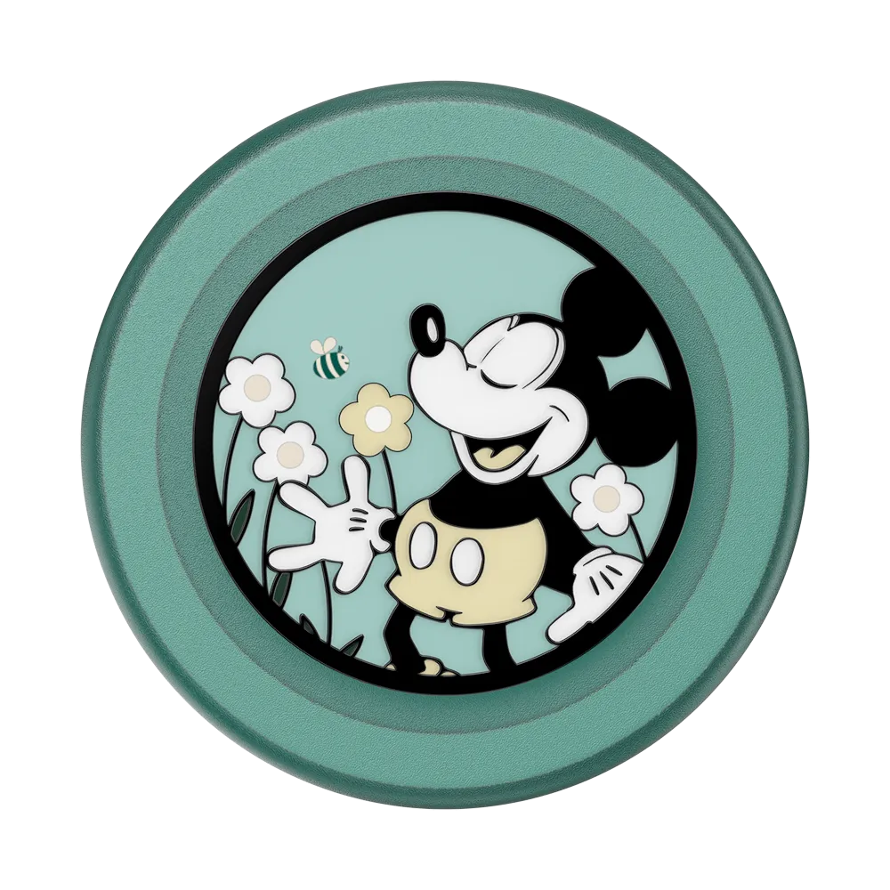 Tonal Flower Mickey — MagSafe PopGrip