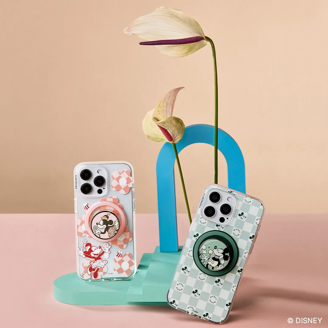 Tonal Flower Mickey — MagSafe PopGrip
