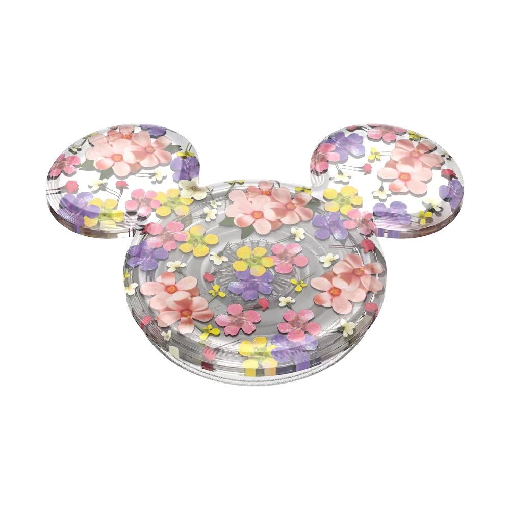 Translucent Mickey Mouse Cascading Flowers — Adhesive PopGrip 3 Translucent Mickey Mouse Cascading Flowers — Adhesive PopGrip
