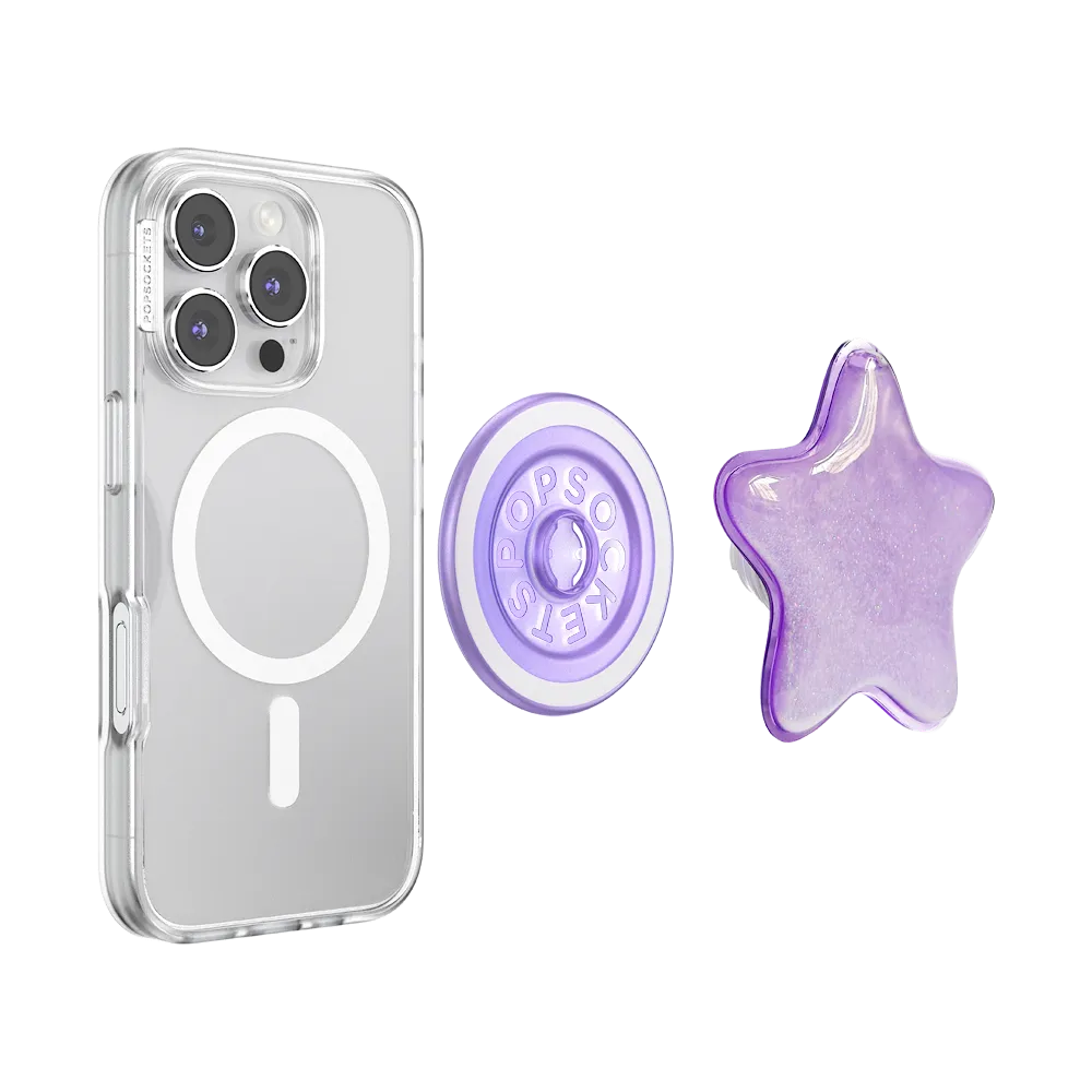 Tidepool Star Squishy Lavender Fog — MagSafe PopGrip 6 Tidepool Star Squishy Lavender Fog — MagSafe PopGrip
