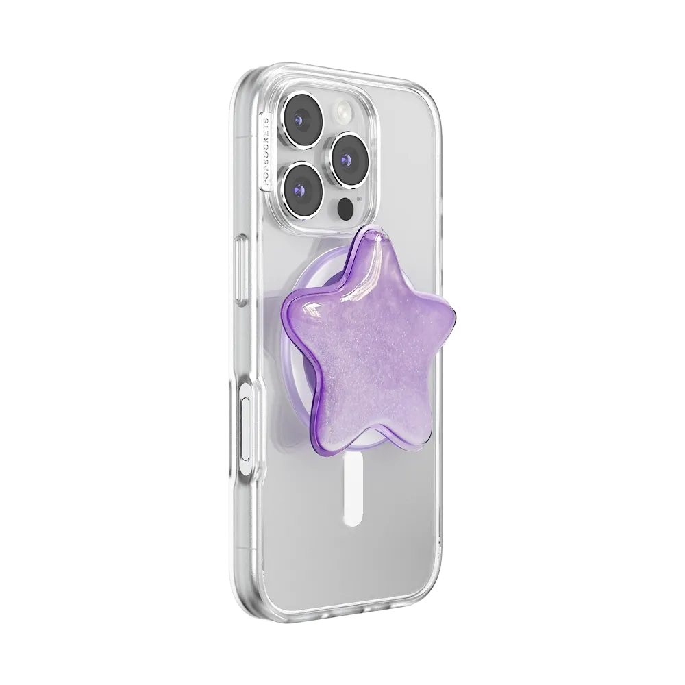 Tidepool Star Squishy Lavender Fog — MagSafe PopGrip 8 Tidepool Star Squishy Lavender Fog — MagSafe PopGrip