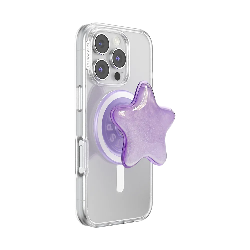 Tidepool Star Squishy Lavender Fog — MagSafe PopGrip 9 Tidepool Star Squishy Lavender Fog — MagSafe PopGrip