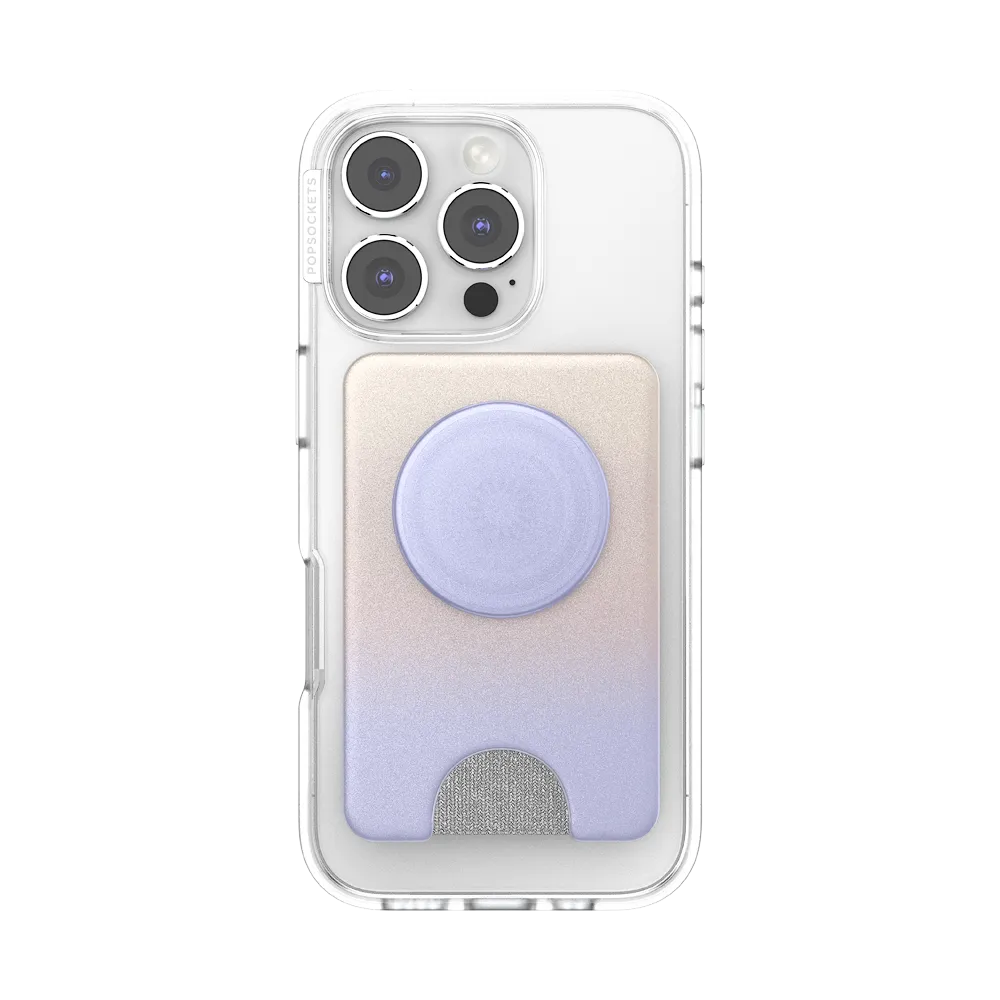 Metallic Morning Haze — MagSafe PopWallet+