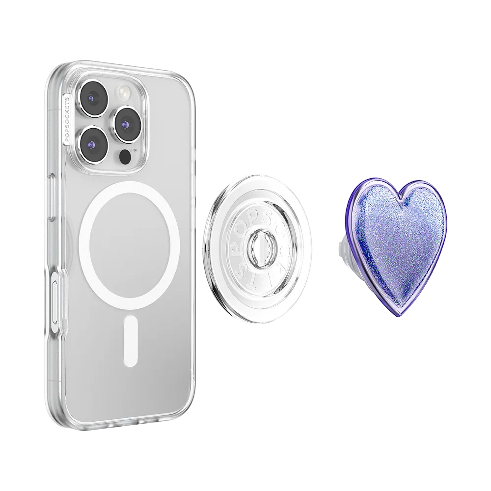 Tidepool Squishy Heart Lavender — MagSafe PopGrip 6 Tidepool Squishy Heart Lavender — MagSafe PopGrip