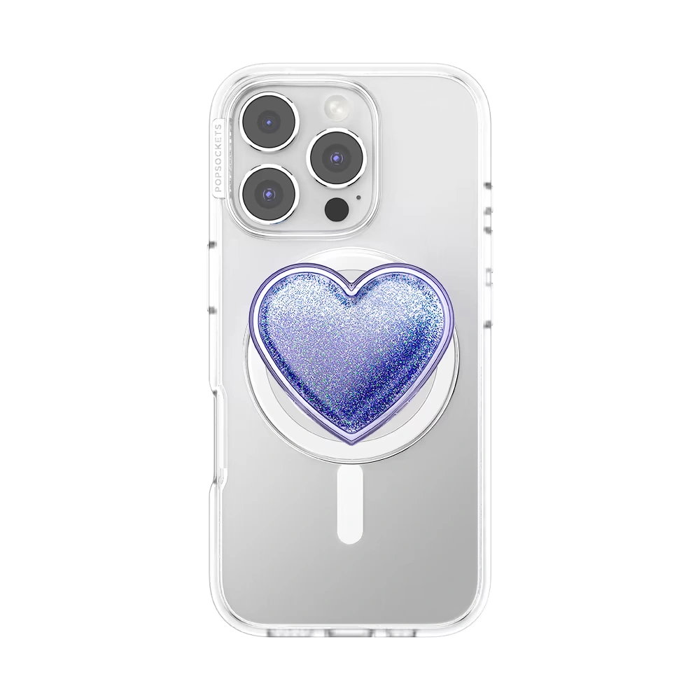 Tidepool Squishy Heart Lavender — MagSafe PopGrip 7 Tidepool Squishy Heart Lavender — MagSafe PopGrip