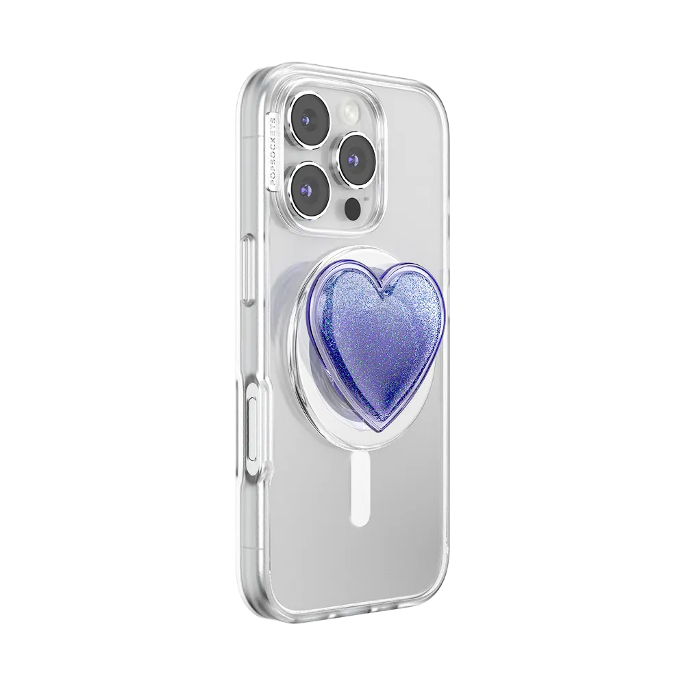 Tidepool Squishy Heart Lavender — MagSafe PopGrip 8 Tidepool Squishy Heart Lavender — MagSafe PopGrip