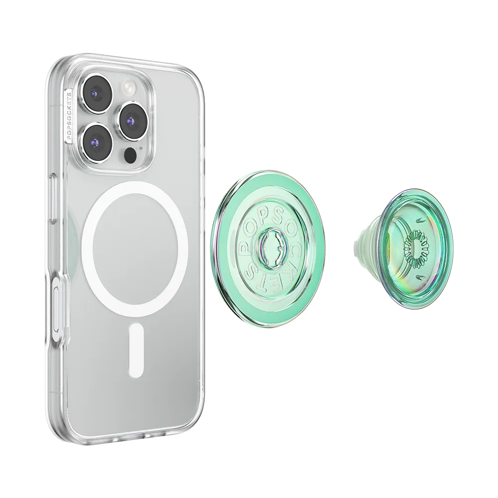 Iridescent Turquoise — MagSafe PopGrip 5 Iridescent Turquoise — MagSafe PopGrip