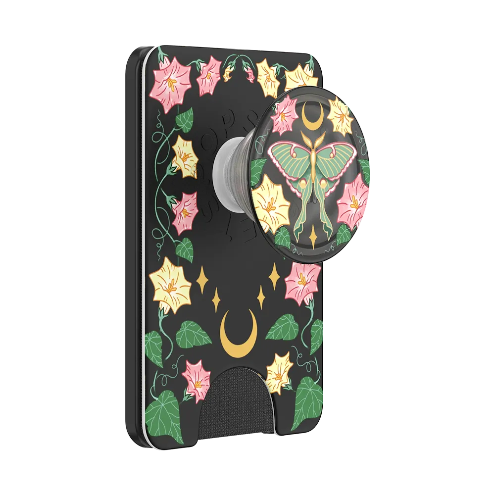 Moon Flower — MagSafe PopWallet+