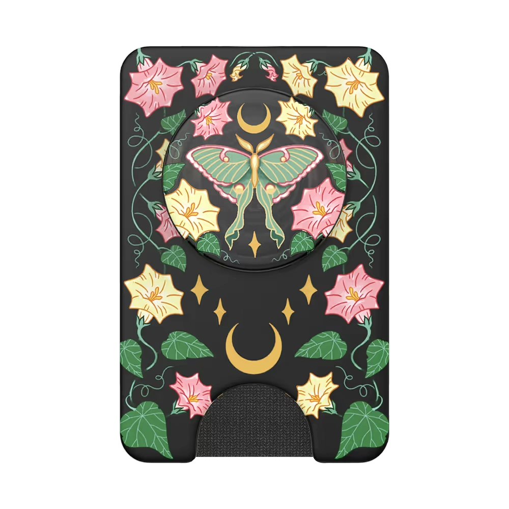 Moon Flower — MagSafe PopWallet+