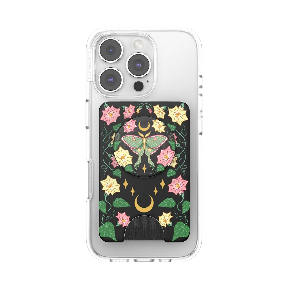 Moon Flower — MagSafe PopWallet+ 4 Moon Flower — MagSafe PopWallet+