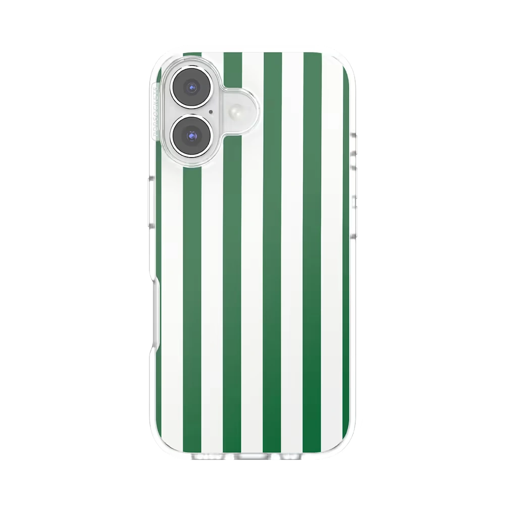 Club Stripe Green — iPhone 16 MagSafe Case