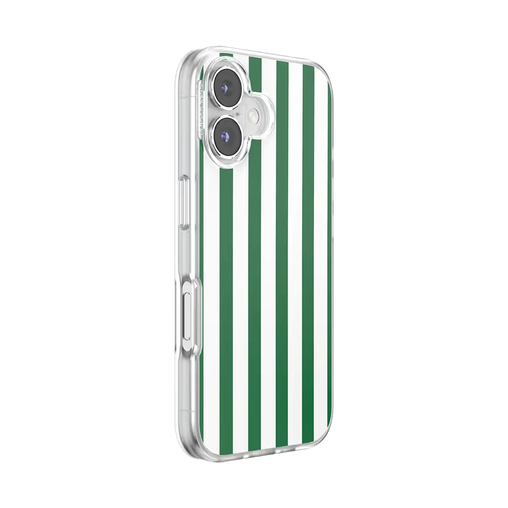 Club Stripe Green — iPhone 16 MagSafe Case