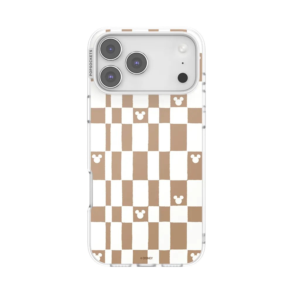 Mickey Latte Check — iPhone 17 Pro Max MagSafe Case