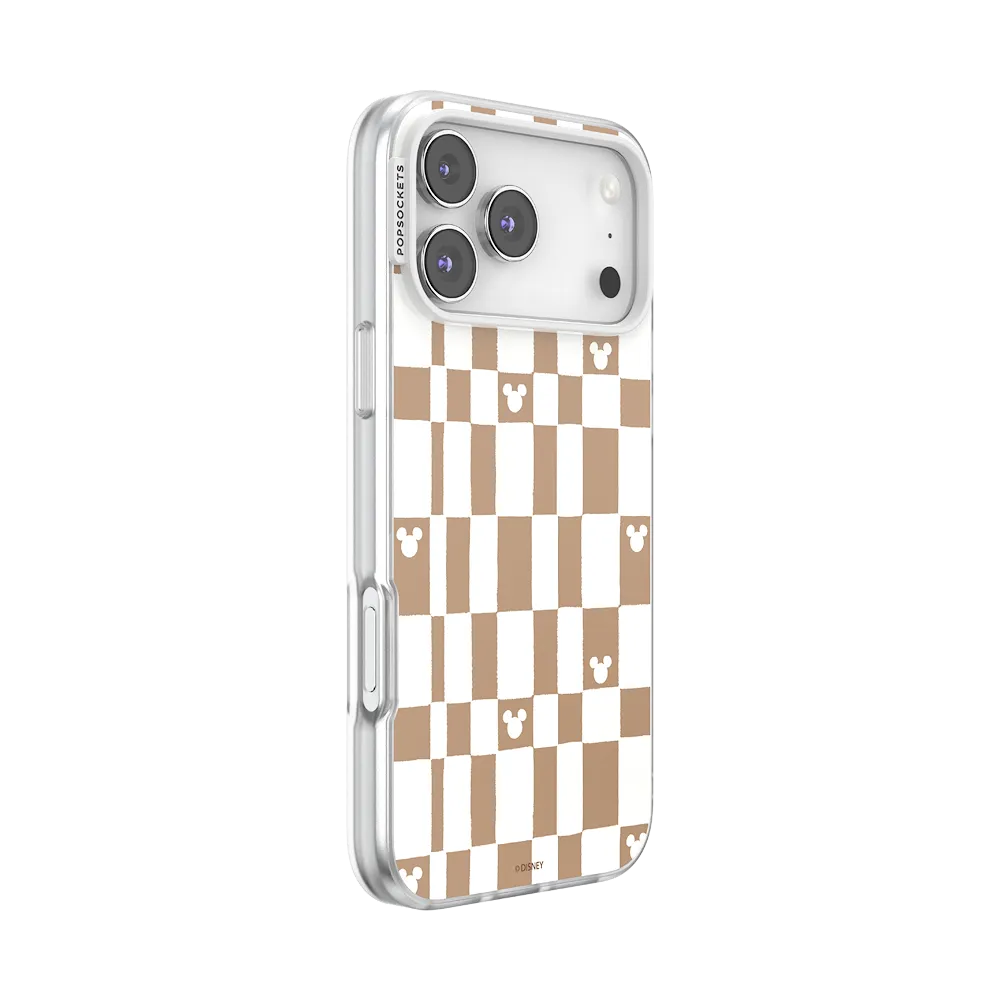 Mickey Latte Check — iPhone 17 Pro Max MagSafe Case