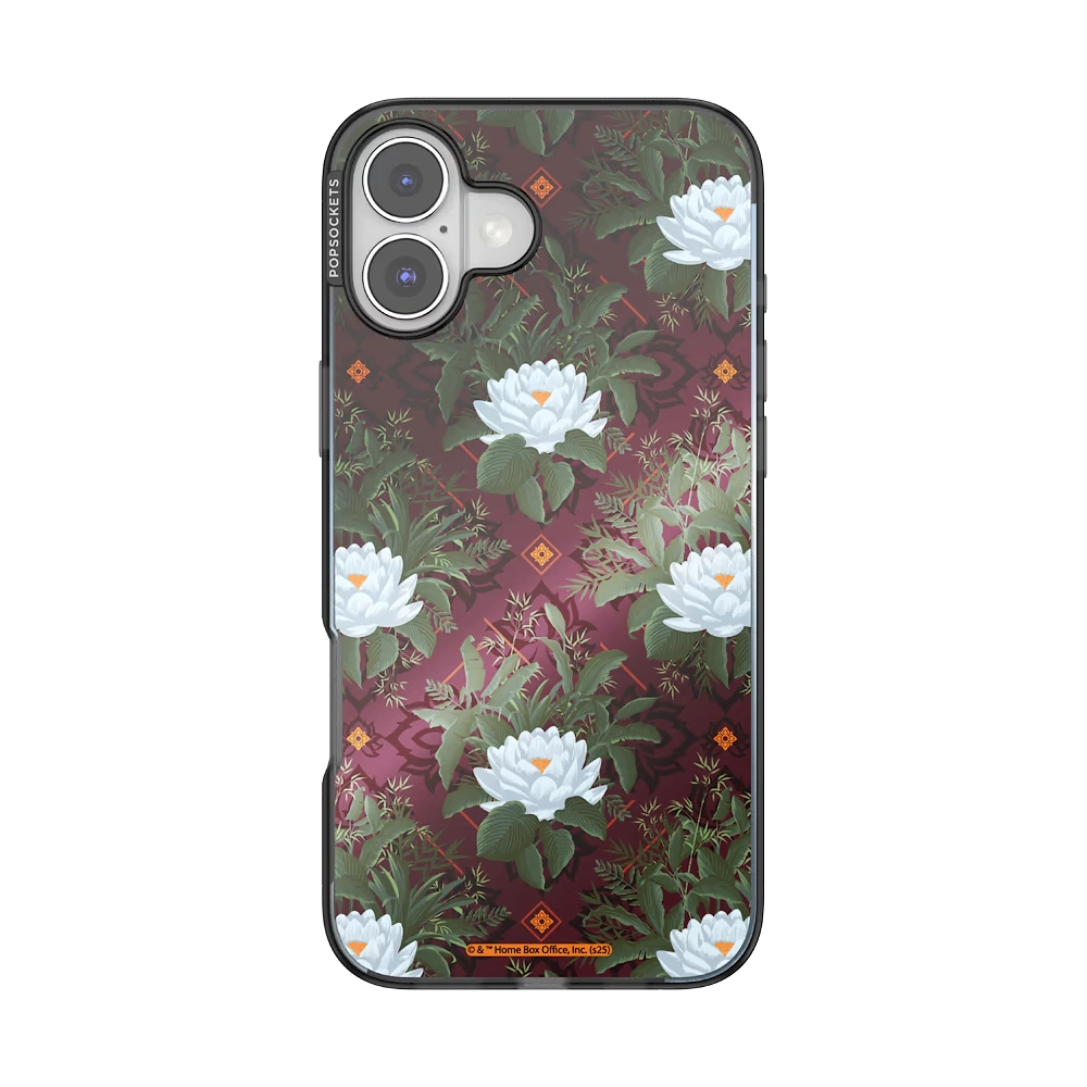 Mirror Lush White Lotus — iPhone 16 Plus MagSafe Case
