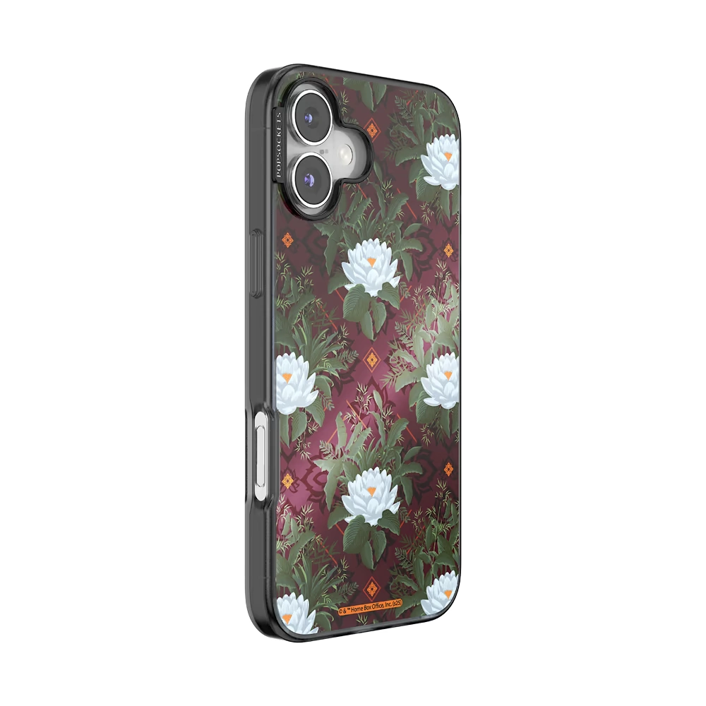 Mirror Lush White Lotus — iPhone 16 Plus MagSafe Case