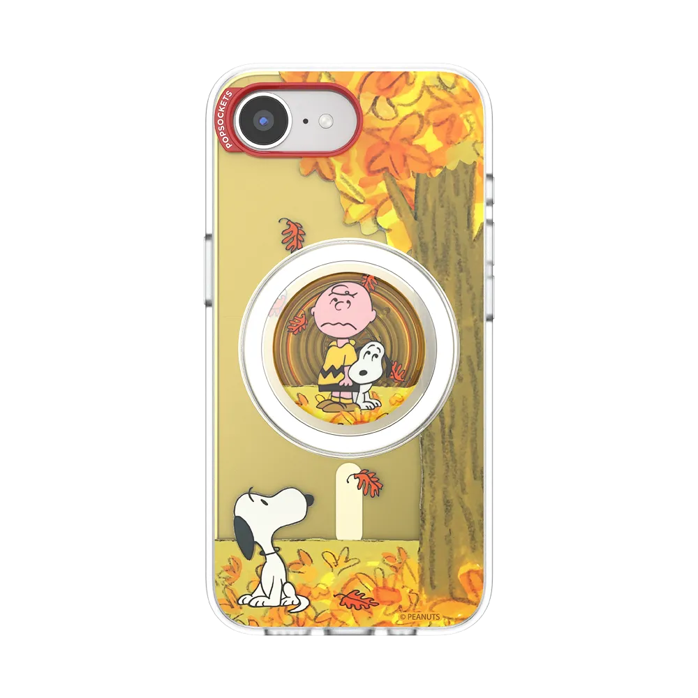 Snoopy in Fall — iPhone 16E MagSafe Case