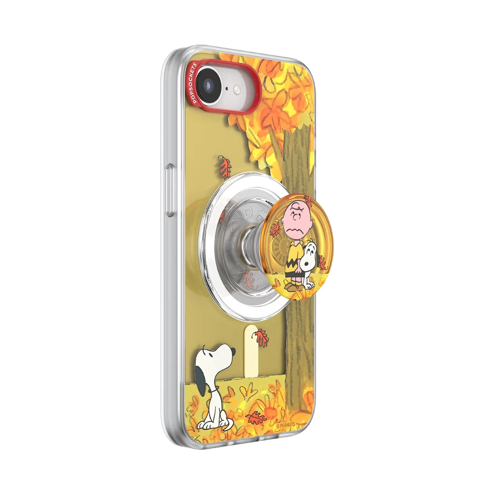 Snoopy in Fall — iPhone 16E MagSafe Case