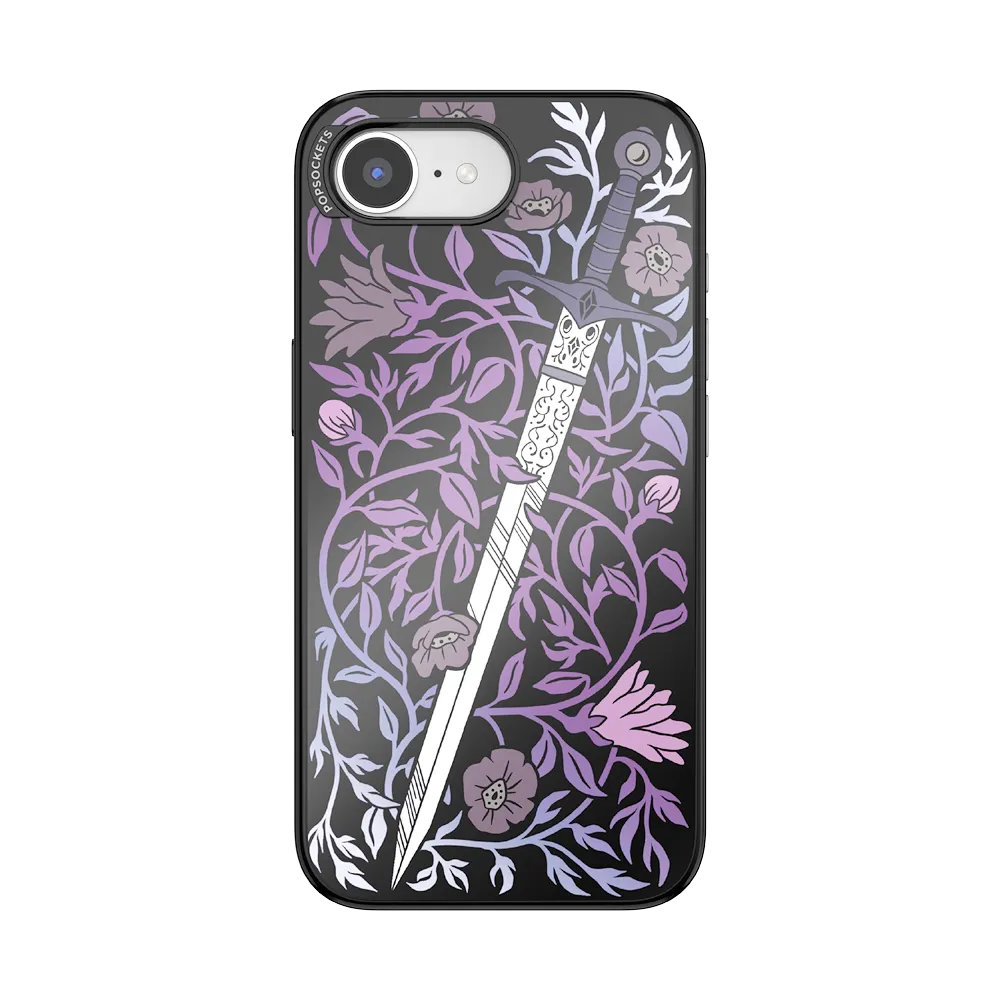 Mirror Thorny Blade Lavender  — iPhone 16E MagSafe Case