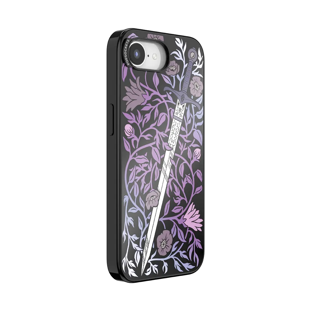 Mirror Thorny Blade Lavender  — iPhone 16E MagSafe Case