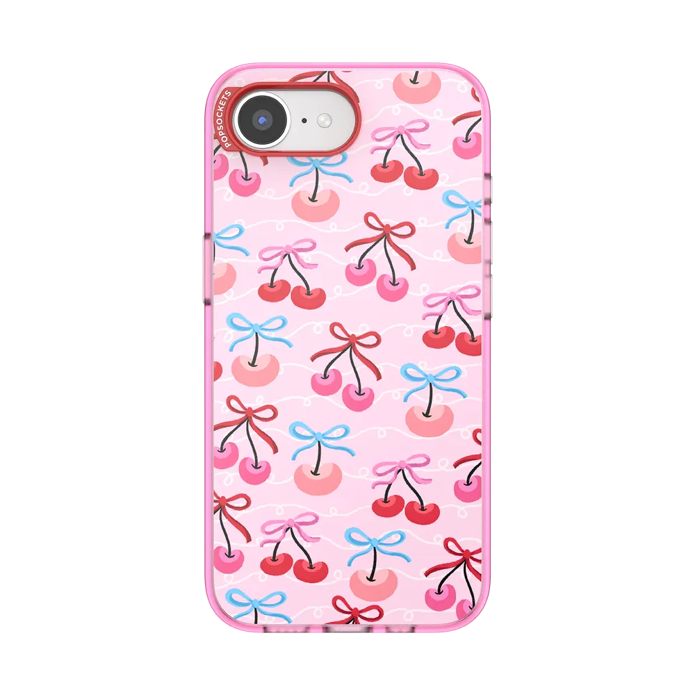 Cherry Bows — iPhone 16E MagSafe Case