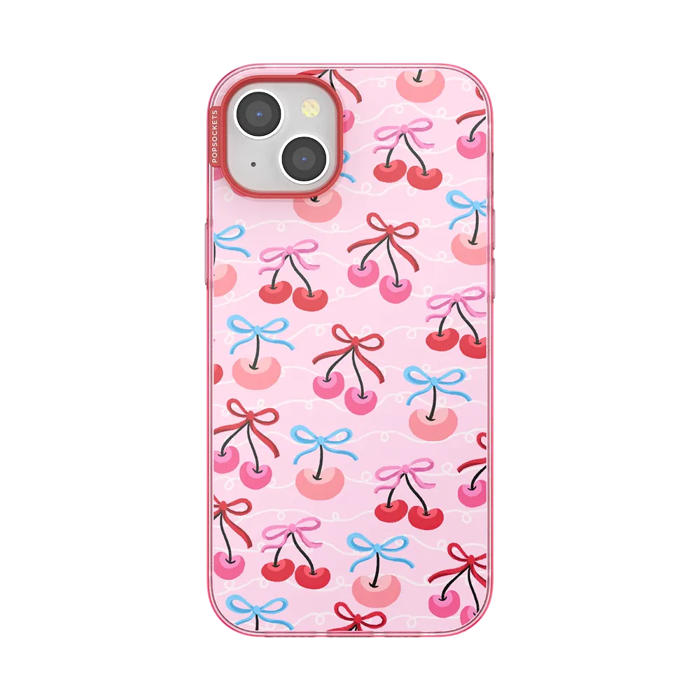 Cherry Bows  — iPhone 15 Plus MagSafe Case