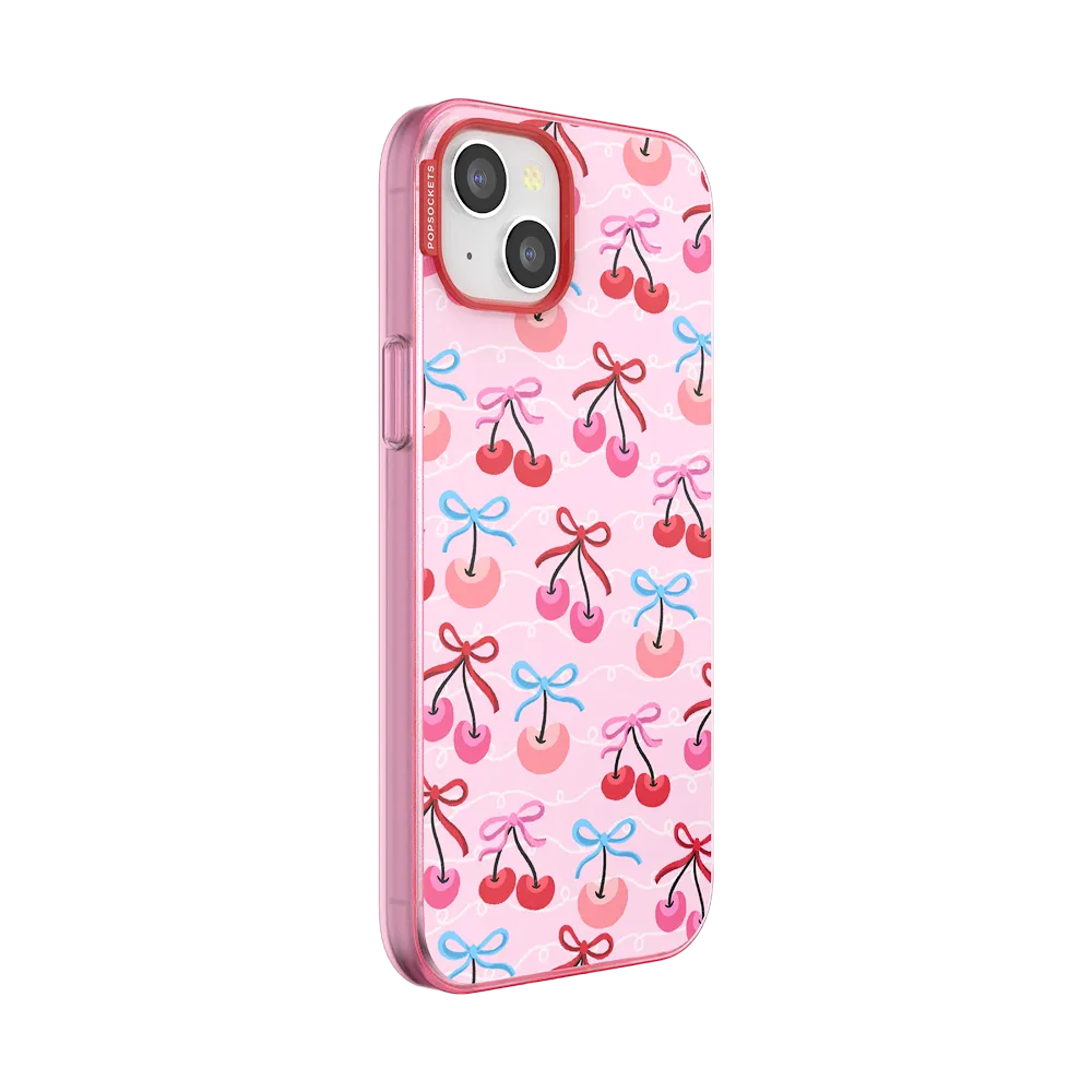 Cherry Bows  — iPhone 15 Plus MagSafe Case