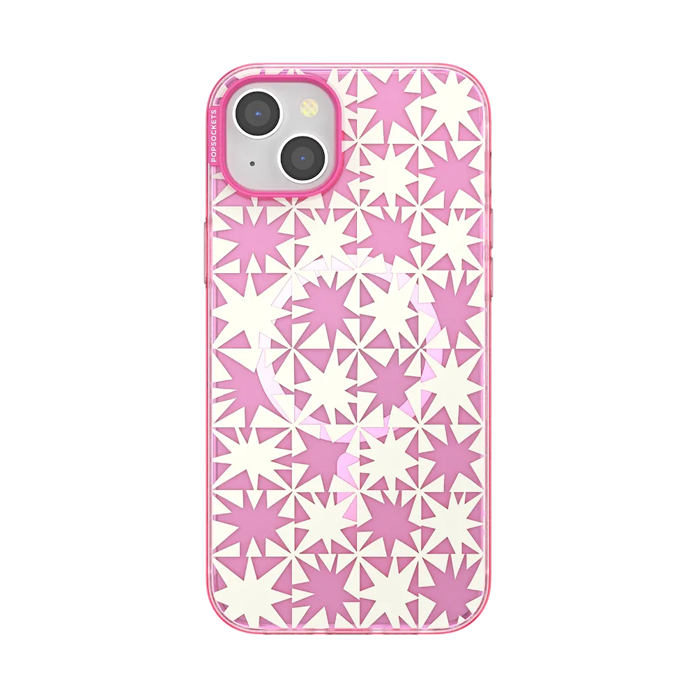 Breeze Block Pink  — iPhone 15 Plus MagSafe Case