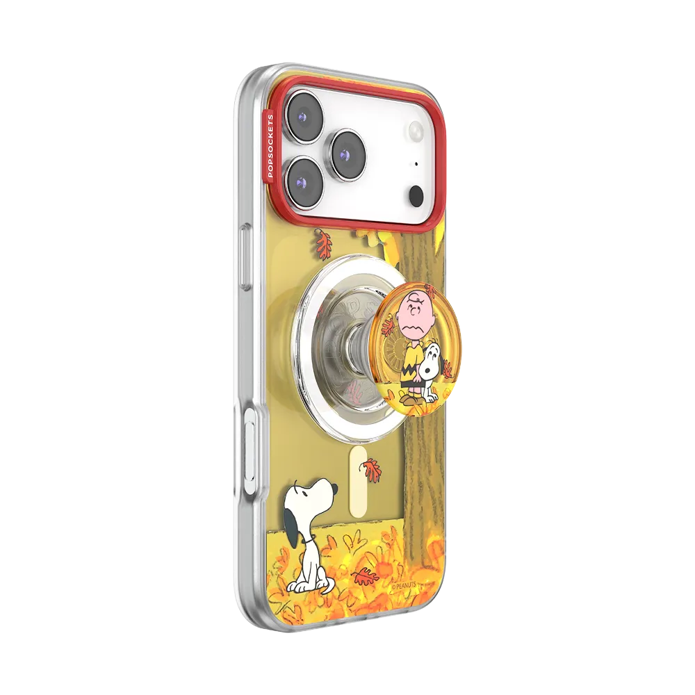 Snoopy in Fall — iPhone 17 Pro Max MagSafe Case