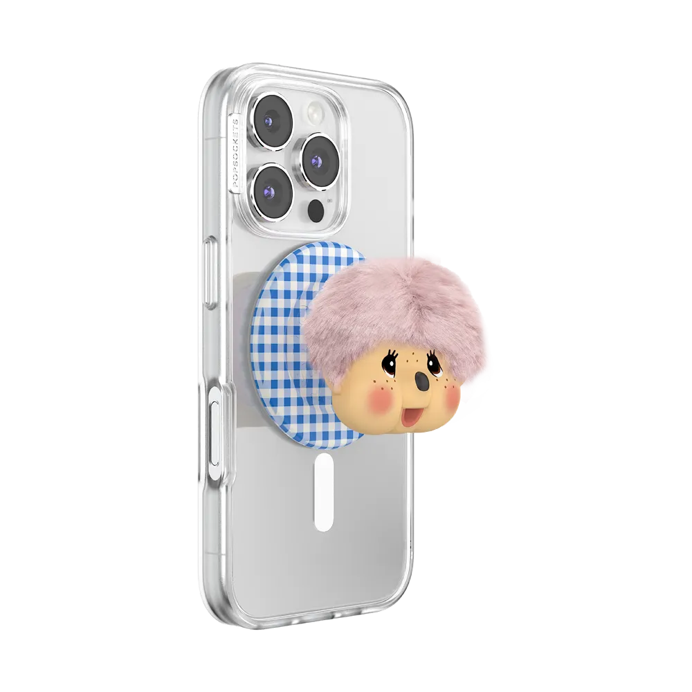 PopOut Monchhichi — MagSafe PopGrip