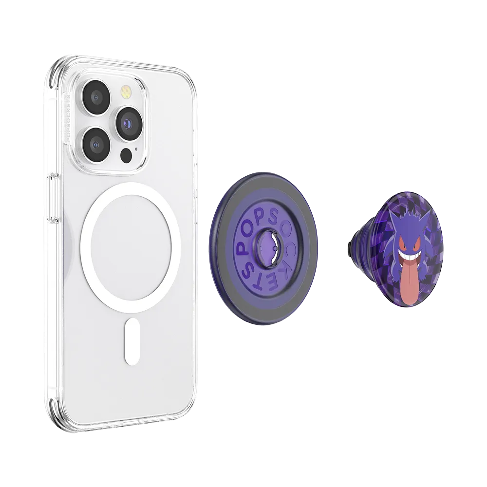 Glow in the Dark Ghost Gengar — MagSafe PopGrip