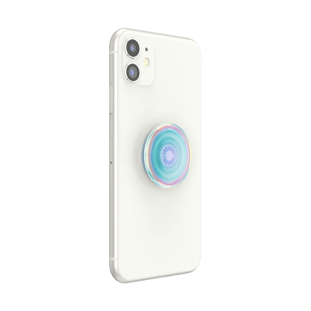 Clear Iridescent — Adhesive PopGrip