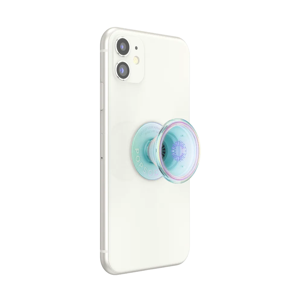 Clear Iridescent — Adhesive PopGrip