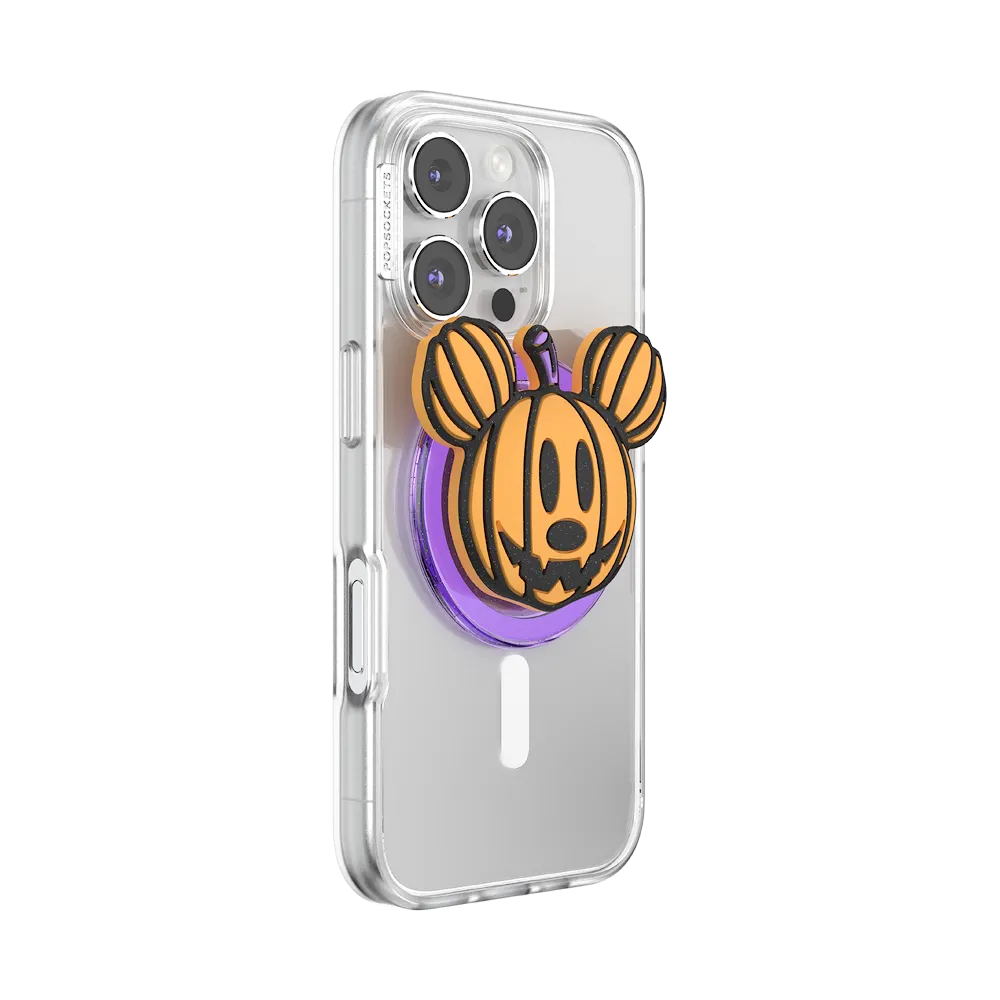 PopOut Pumpkin Mickey Mouse Orange — MagSafe PopGrip