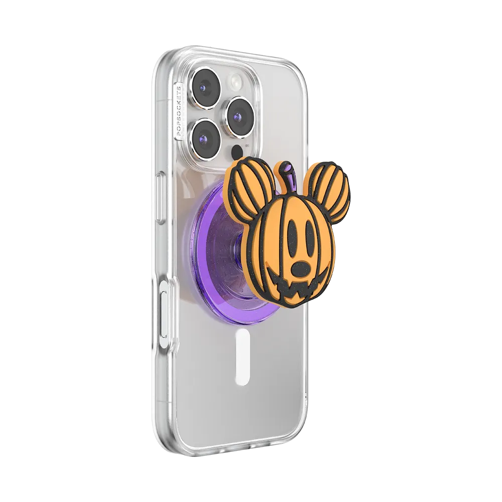PopOut Pumpkin Mickey Mouse Orange — MagSafe PopGrip