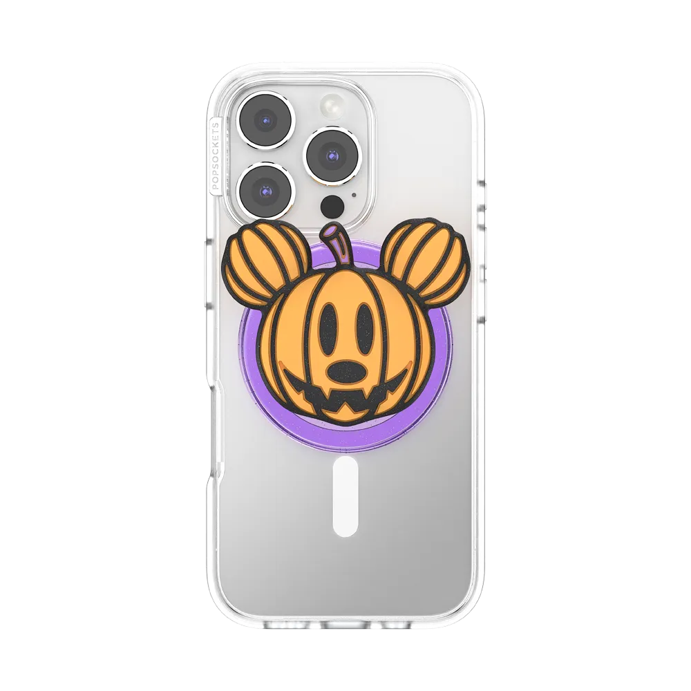 PopOut Pumpkin Mickey Mouse Orange — MagSafe PopGrip