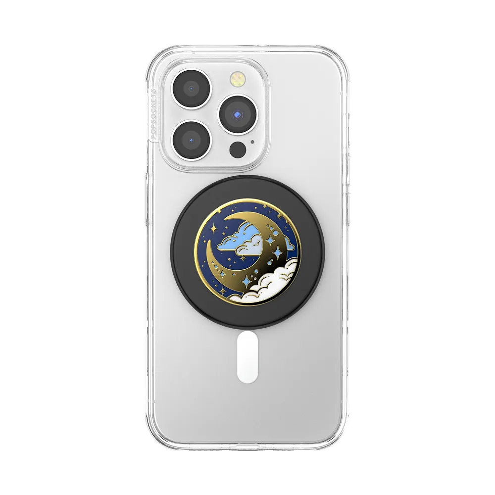 Enamel Fly Me To The Moon — MagSafe PopGrip