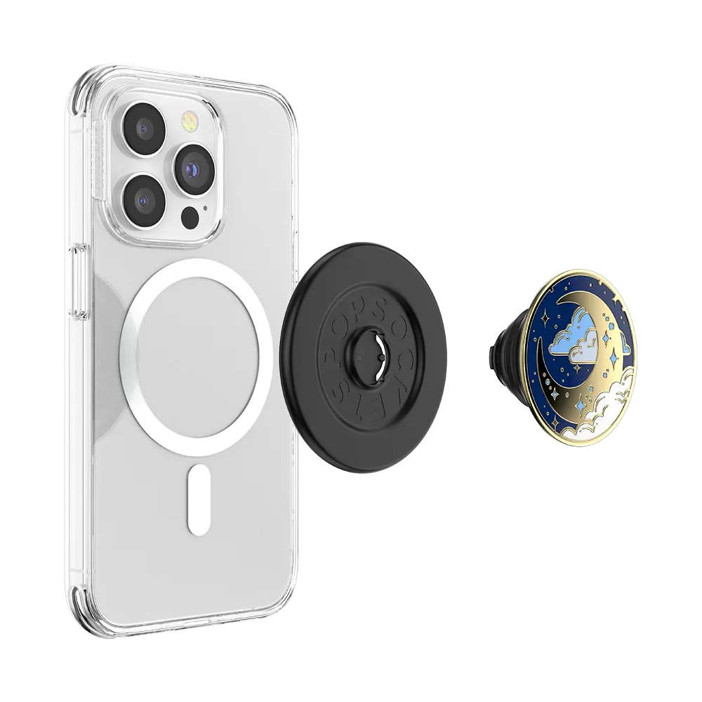 Enamel Fly Me To The Moon — MagSafe PopGrip