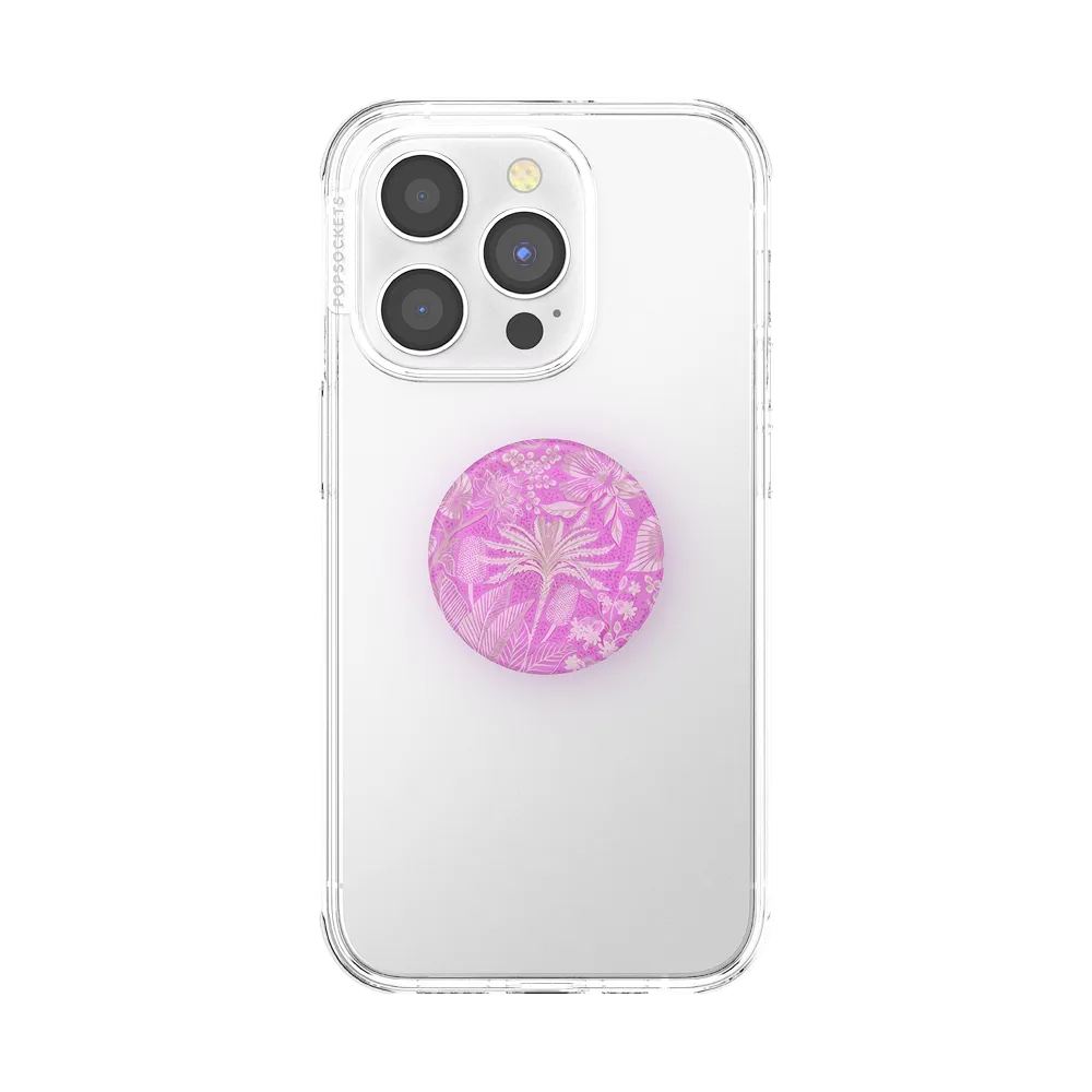 Tan Lines Vivid Pink — Adhesive PopGrip 3 Tan Lines Vivid Pink — Adhesive PopGrip