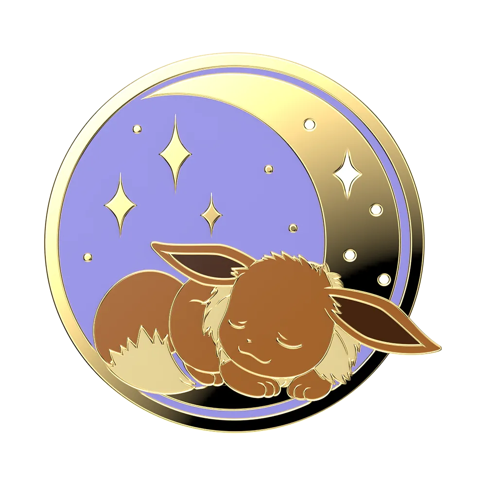 Enamel Eevee Nap — Adhesive PopGrip