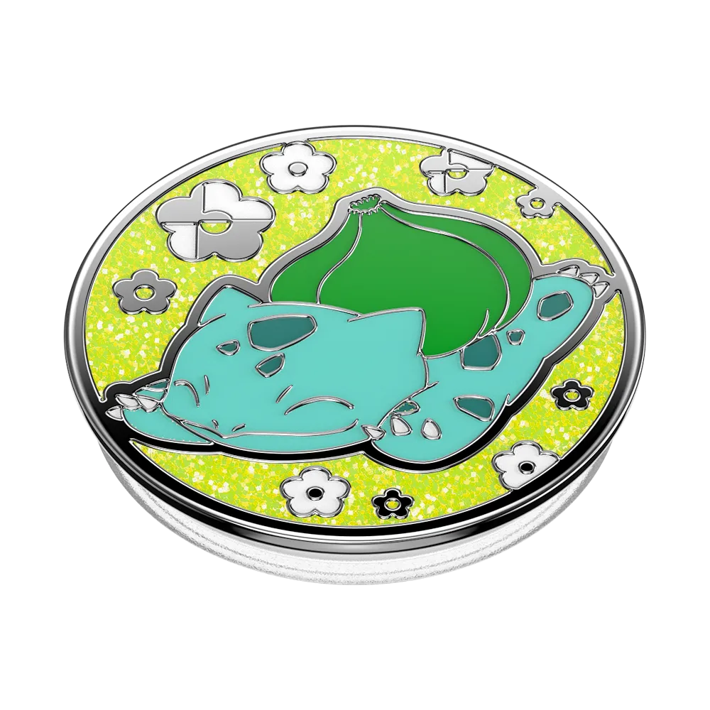 Enamel Bulbasaur Nap — Adhesive PopGrip 3 Enamel Bulbasaur Nap — Adhesive PopGrip